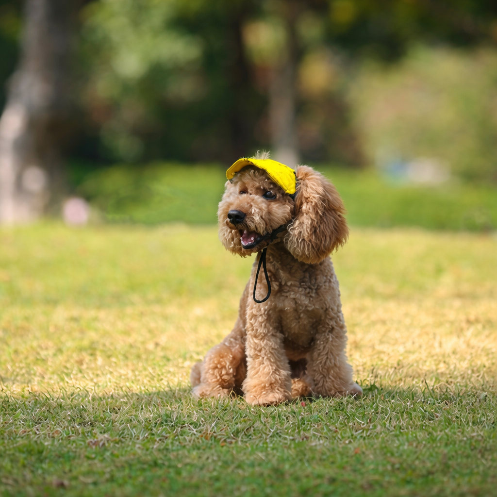 Dog Hat Sun Visor Adjustable Pet Cap