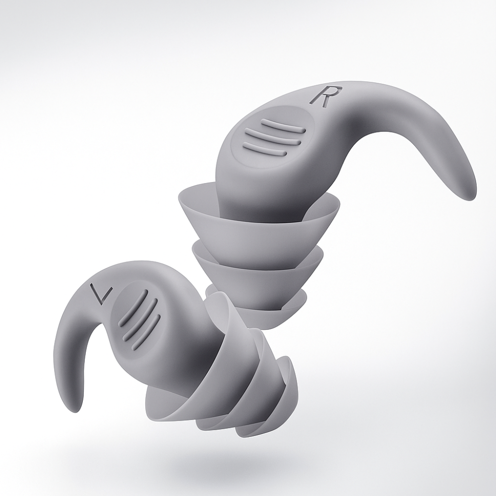 Earplugs Noise Reduction Reusable Soft Silicone Sleeping