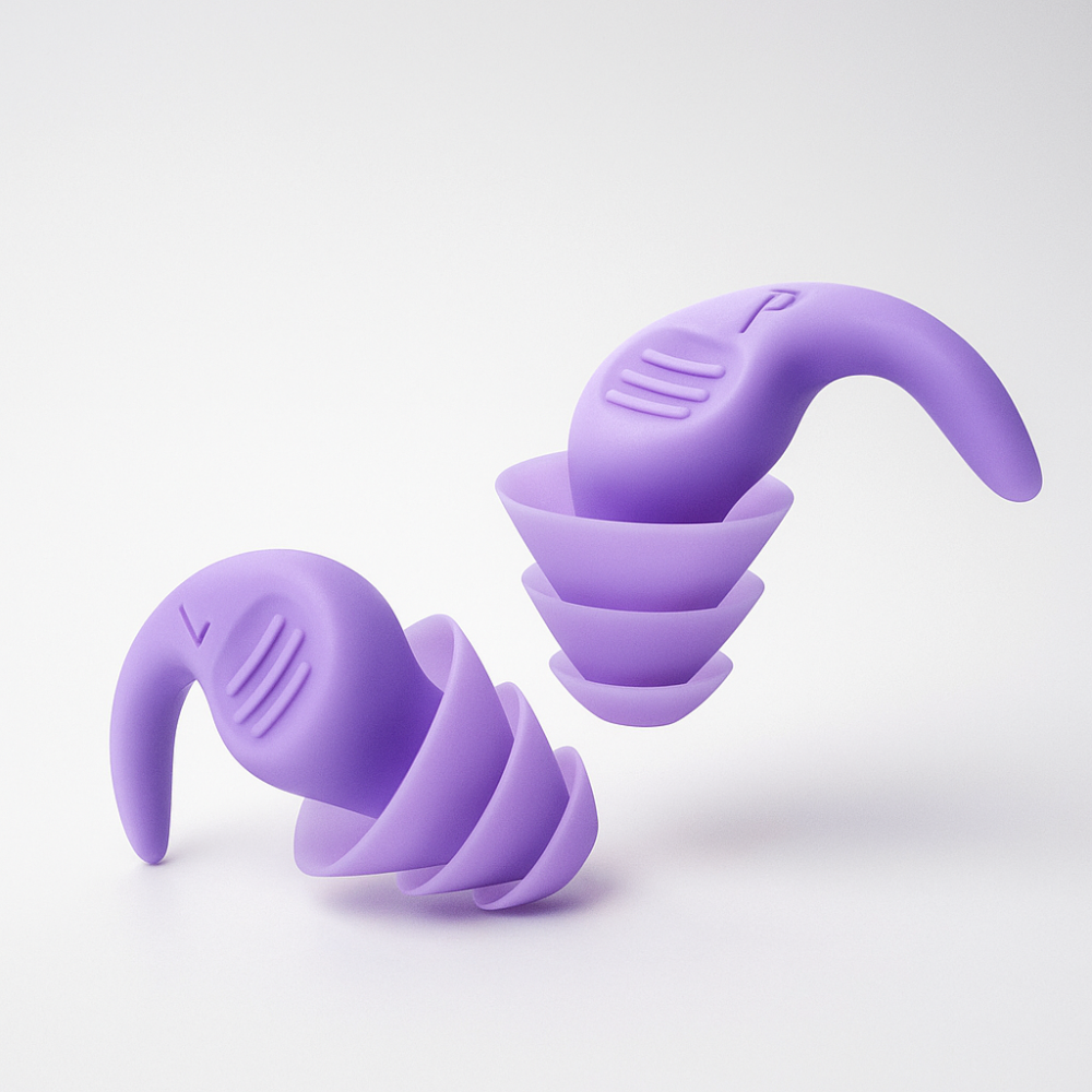 Earplugs Noise Reduction Reusable Soft Silicone Sleeping
