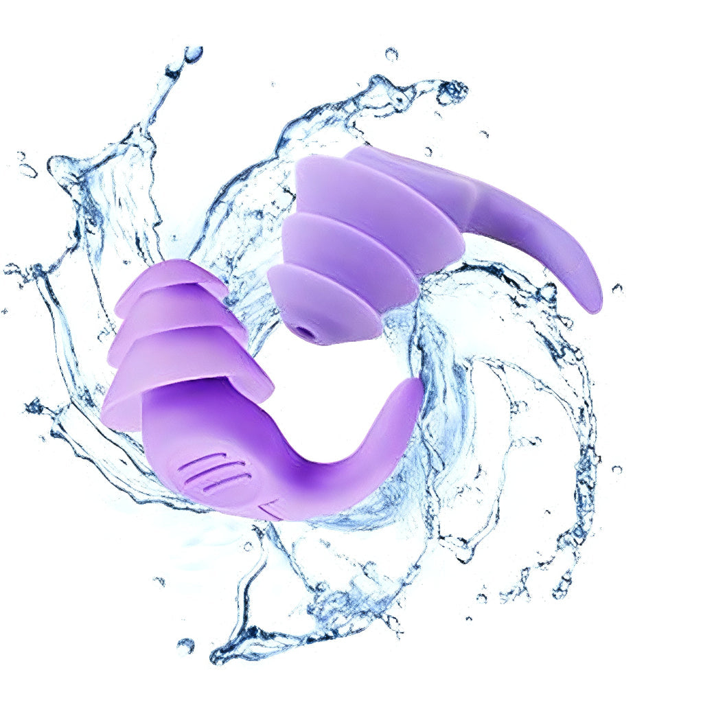 Earplugs Noise Reduction Reusable Soft Silicone Sleeping