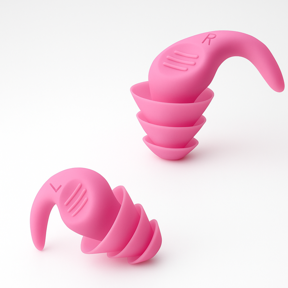 Earplugs Noise Reduction Reusable Soft Silicone Sleeping