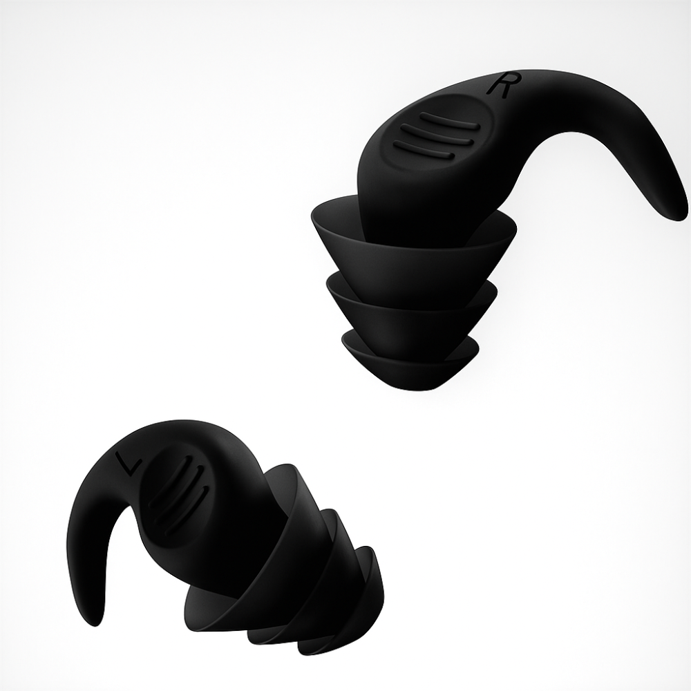 Earplugs Noise Reduction Reusable Soft Silicone Sleeping
