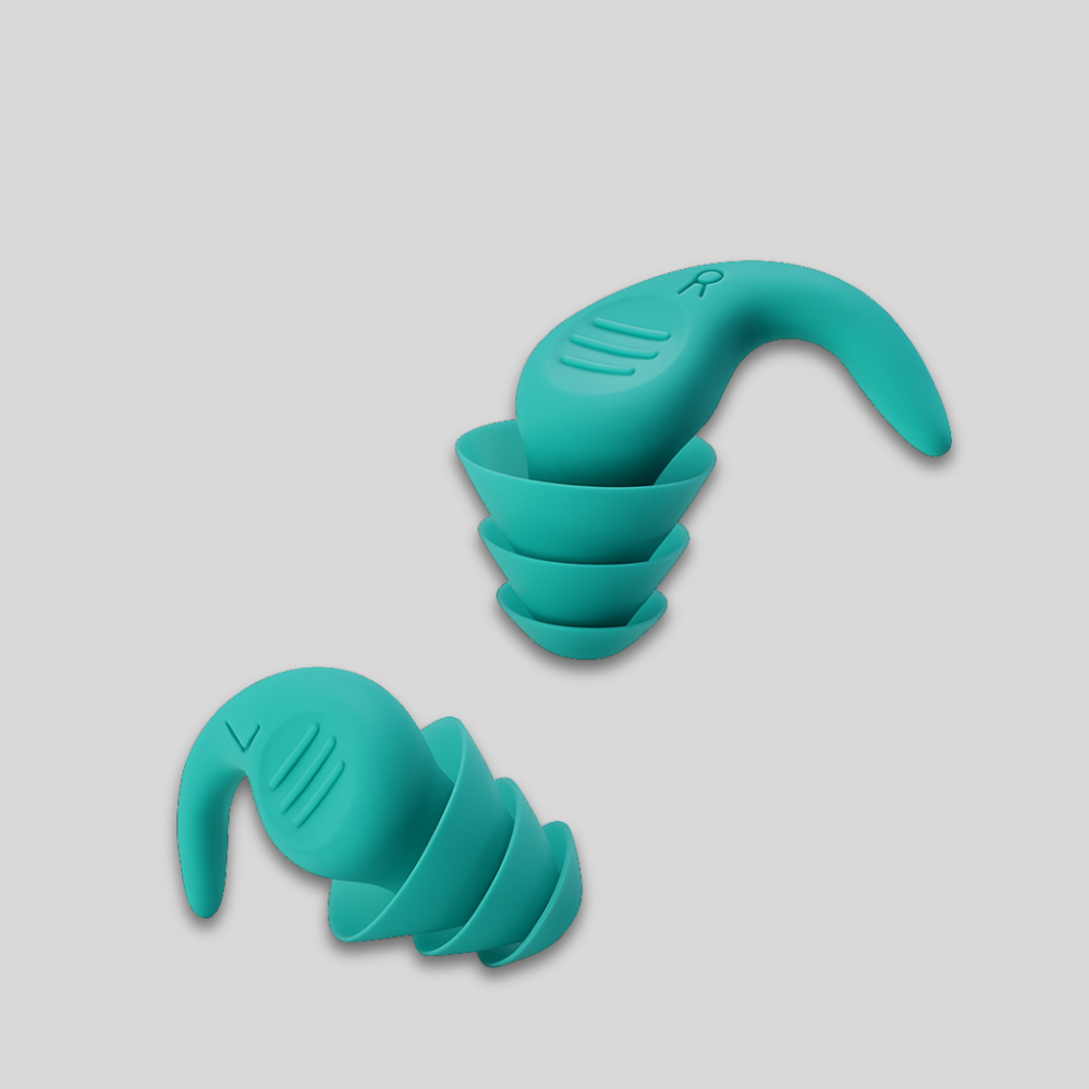 Earplugs Noise Reduction Reusable Soft Silicone Sleeping