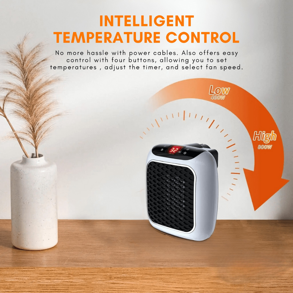 Space Heater Portable Ceramic Wall Mounted Electric Heater