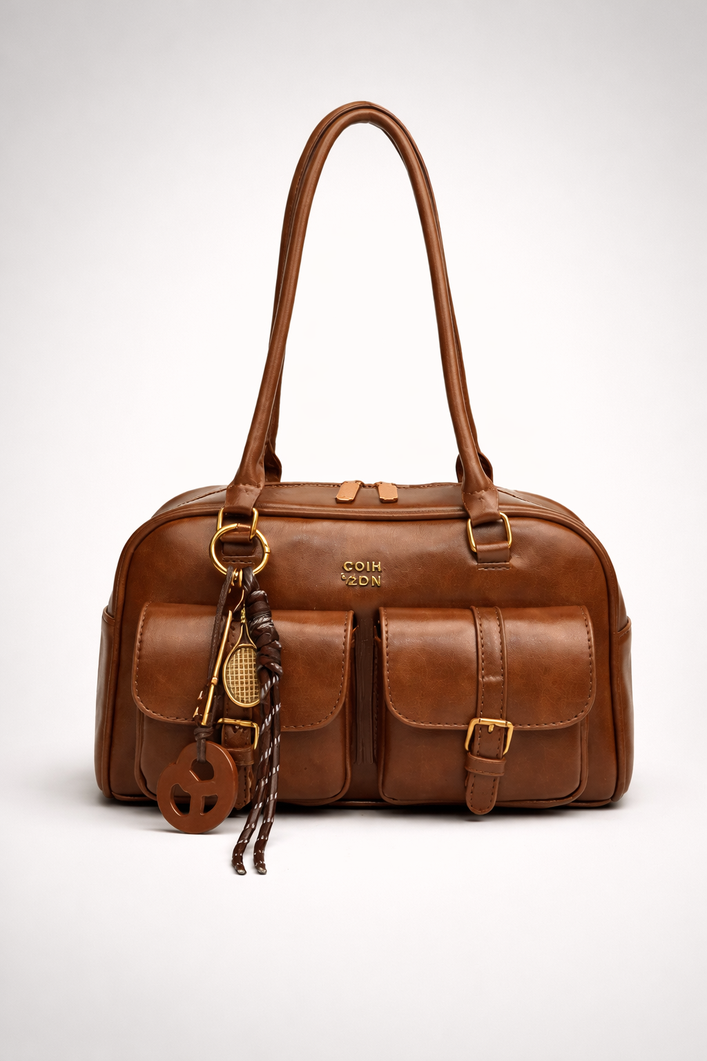Brown bag for women in Vegan leather | Modica