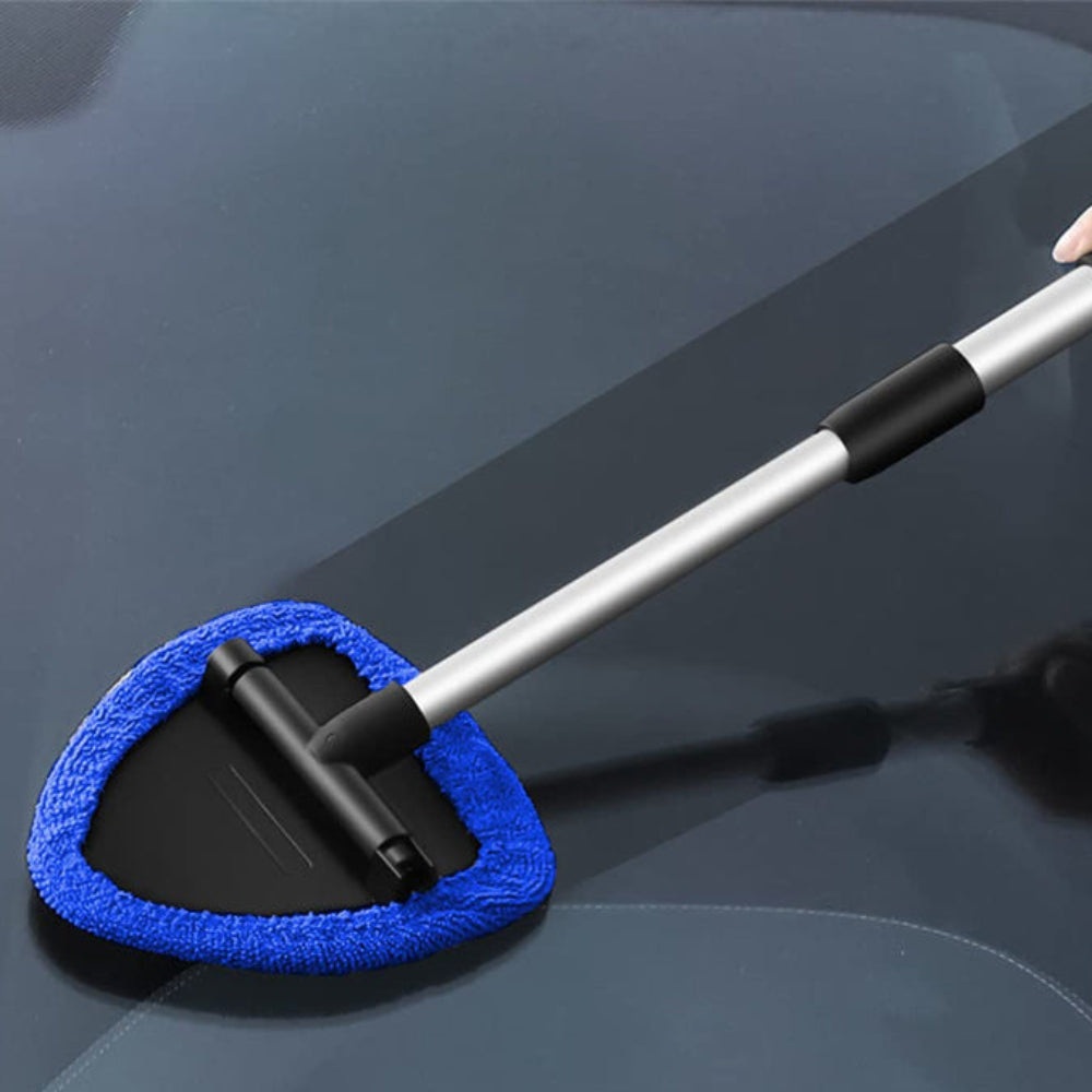 Extendable Car Window Cleaner Swivel Head