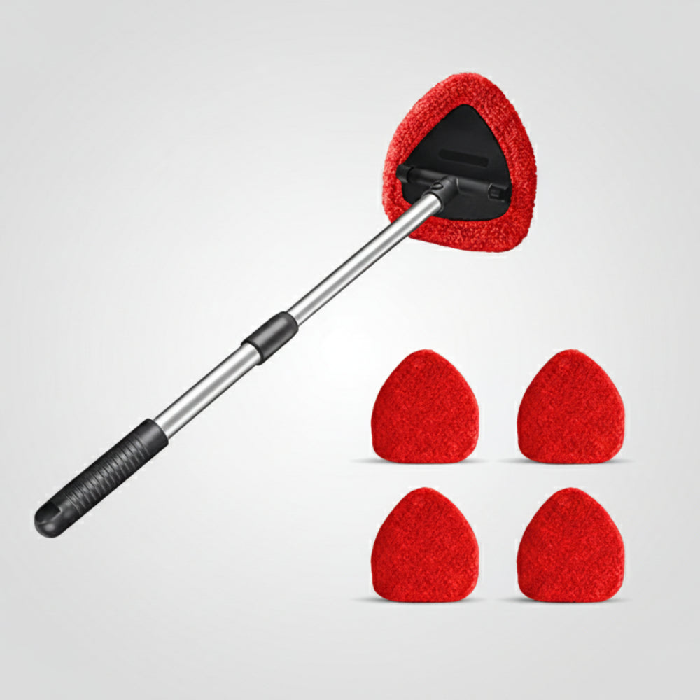 Extendable Car Window Cleaner Swivel Head