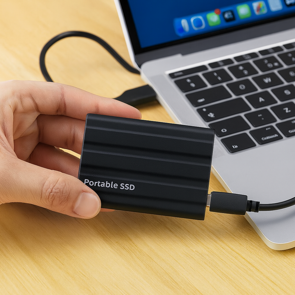 External Solid State Drive Fast Transfer Portable Storage