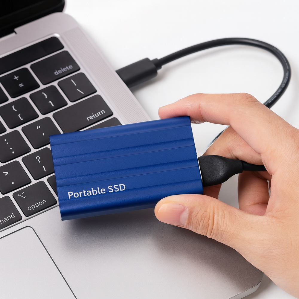 External Solid State Drive Fast Transfer Portable Storage