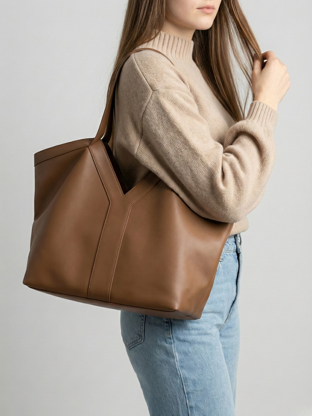 Extra large tote bag for work | Bergamo