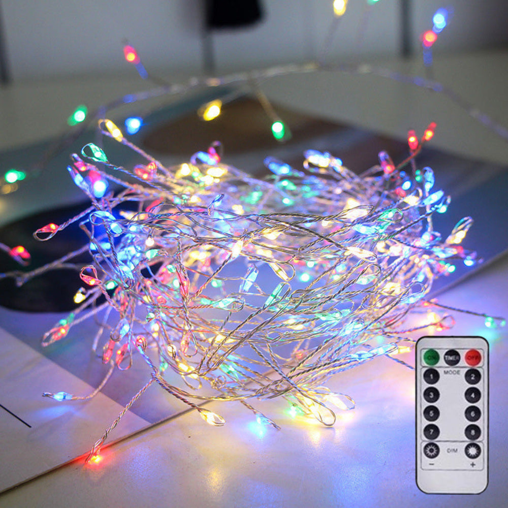Fairy Lights Decoration Remote Control Copper Wire Indoor Outdoor