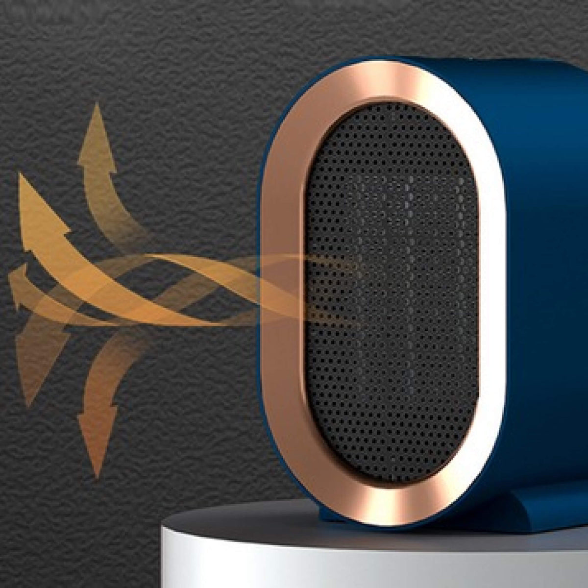 Compact Ceramic Space Heater Energy Efficient Portable Electric Heater