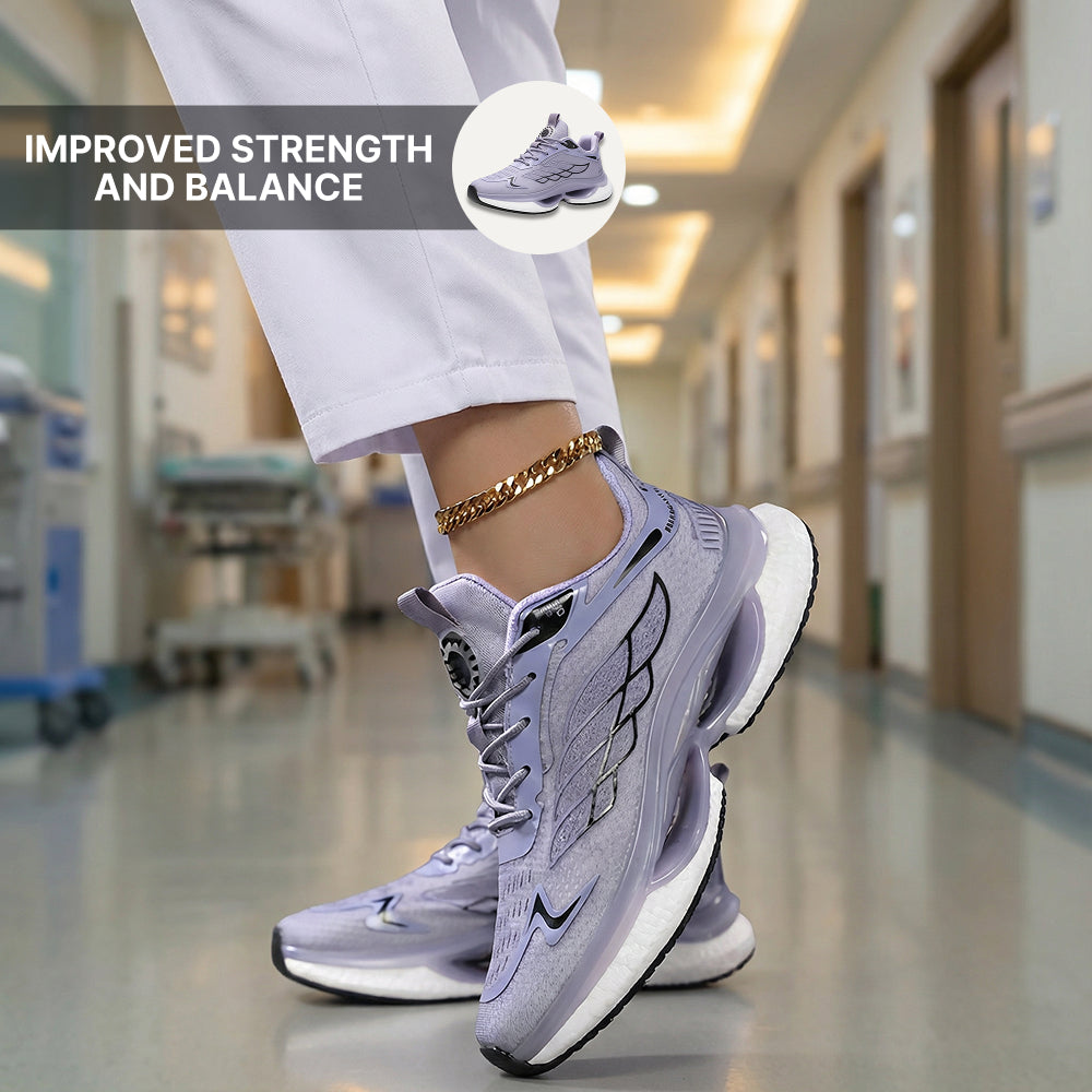 Aerion Hands-Free Supportive Shoes for Nurses – Slip-On Comfort Fit