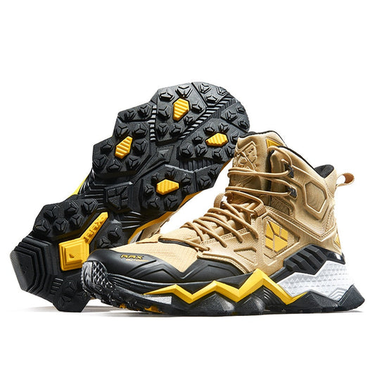 Conquer Every Trail: Breathable, Antiskid Hiking Shoes for Men, built for Mountaineering and Trekking