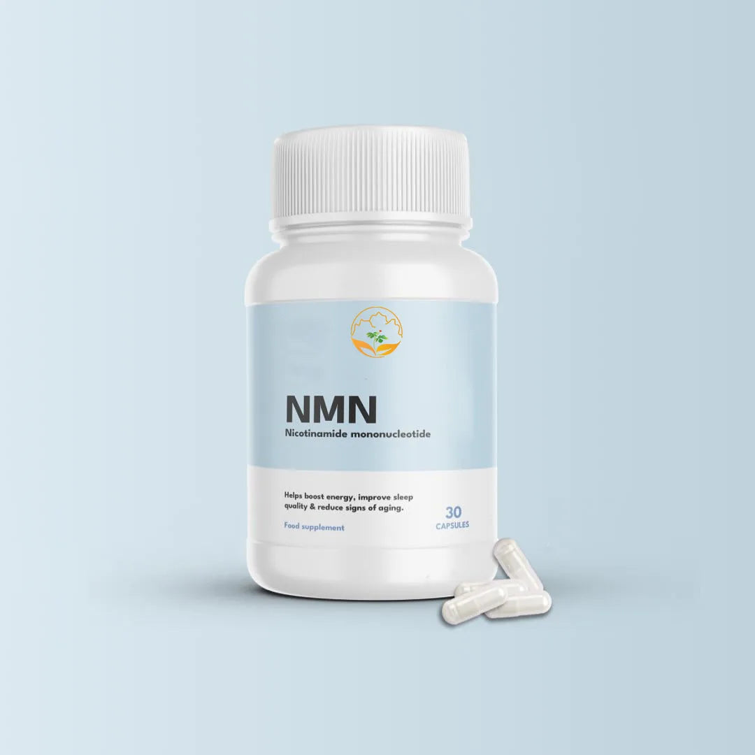 Private Label Food Grade NMN Powder Nicotinamide Mononucleotide Capsules NMN Supplements Anti-aging Vegetarian Capsules