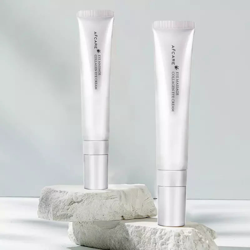 Natural Vitamin C and Collagen Eye Cream for Women - Sulfate-Free Anti-Wrinkle Under Eye Moisturizer to Reduce Dark Circles and Puffiness