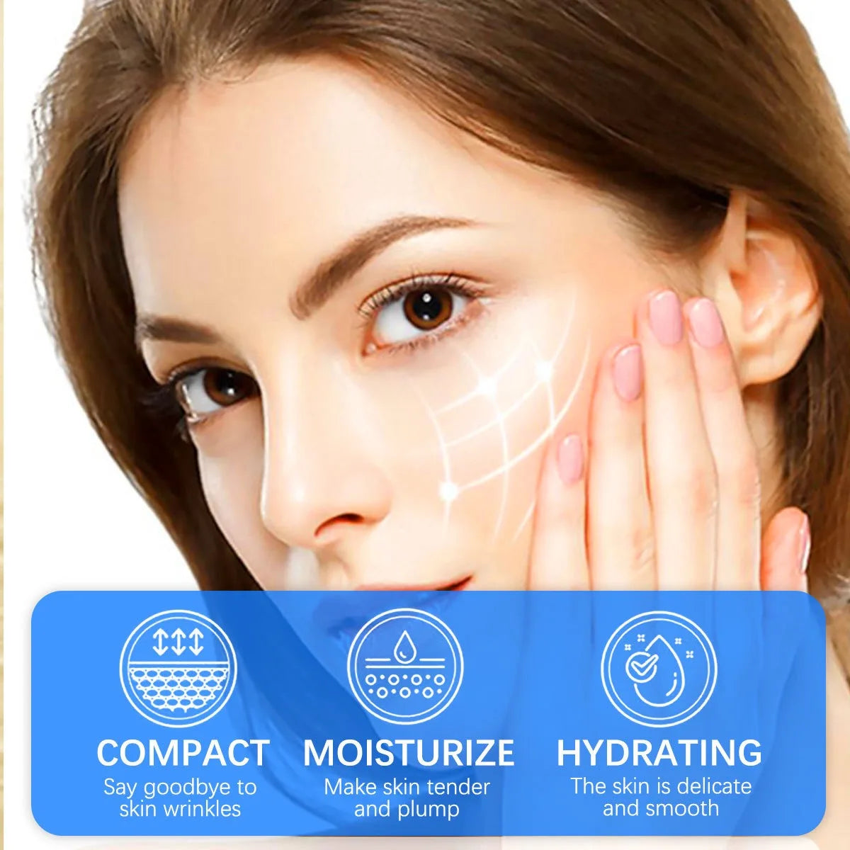 Organic Cocoa Butter Body Lotion for Women - Nourishing Daily Moisturizer for All Skin Types - Smoothing and Brightening Skin Care Treatment
