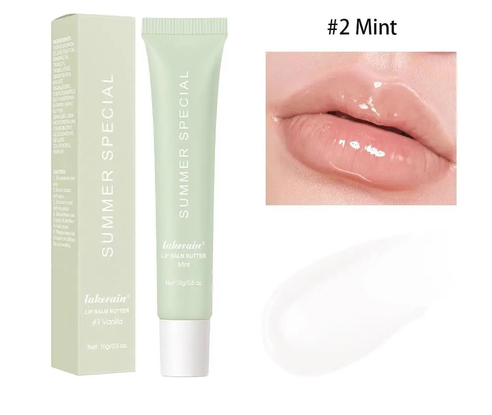 Hydrating Jelly Lip Glaze for Women - Vegan Fruit Flavored Waterproof Lip Gloss and Moisturizing Balm - Exfoliating Liquid Lip Care - 10g