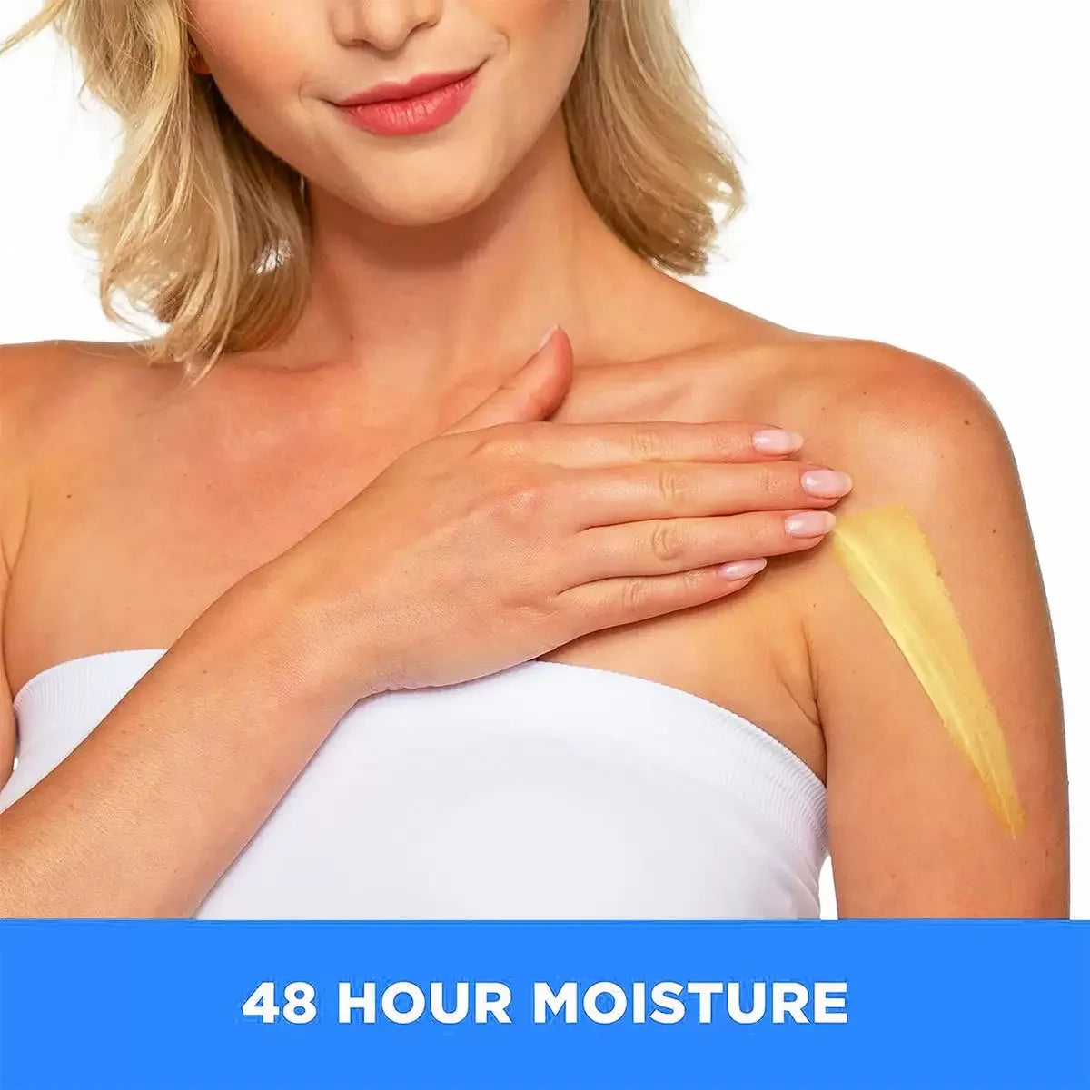 Organic Cocoa Butter Body Lotion for Women - Nourishing Daily Moisturizer for All Skin Types - Smoothing and Brightening Skin Care Treatment
