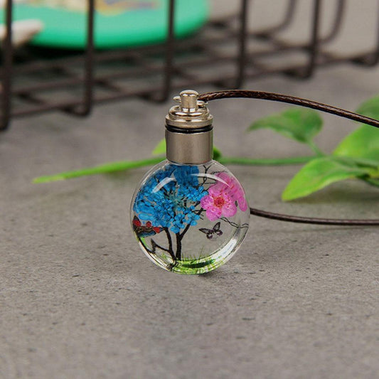 Butterfly Garden Glow Necklace