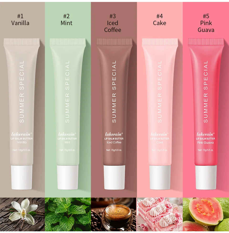 Hydrating Jelly Lip Glaze for Women - Vegan Fruit Flavored Waterproof Lip Gloss and Moisturizing Balm - Exfoliating Liquid Lip Care - 10g