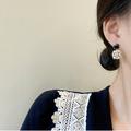 Crystal & Pearl Maria Drop Earrings