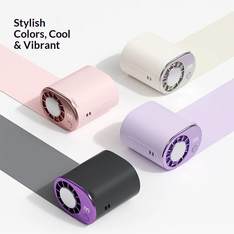 Multifunctional Clip on Cooling Fan USB Rechargeable  Quiet Portable Fan for Outdoor Desktop Umbrella
