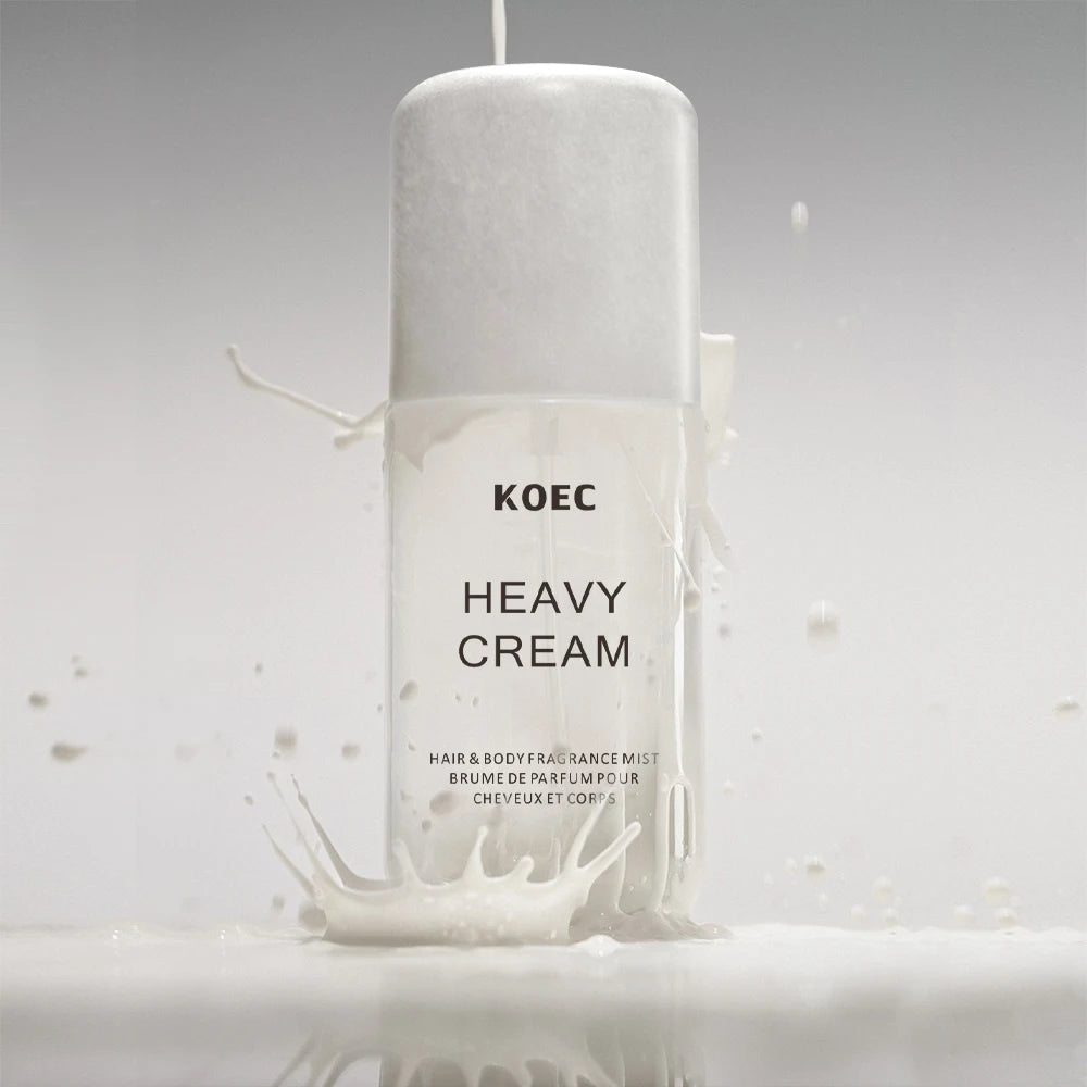 Heavy Cream Scented Perfume Body Mist for Men and Women - Long-Lasting Fresh Fragrance Spray - Luxury Deodorizing Body Mist - 50ml
