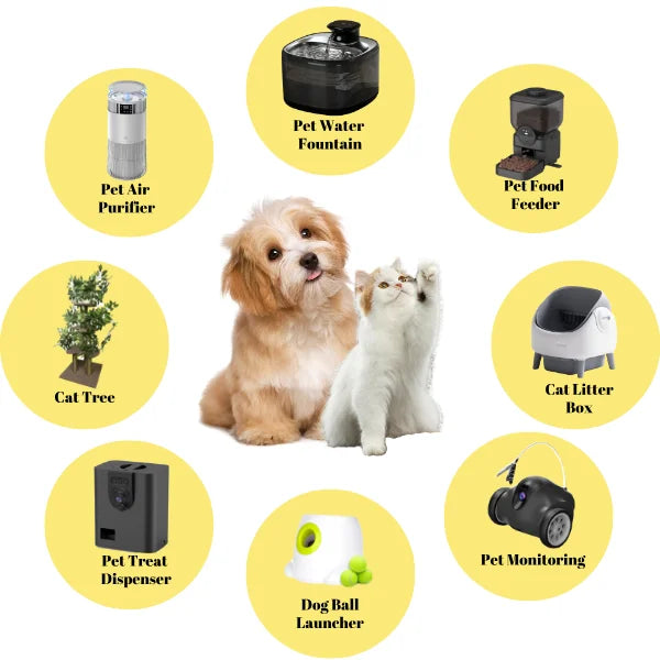 Automatic Self-Cleaning Cat Litter Box with Smart App Control - Large 76L Capacity Plastic Pet Toilet with Dual Safety Sensors for Cats - Grey-White