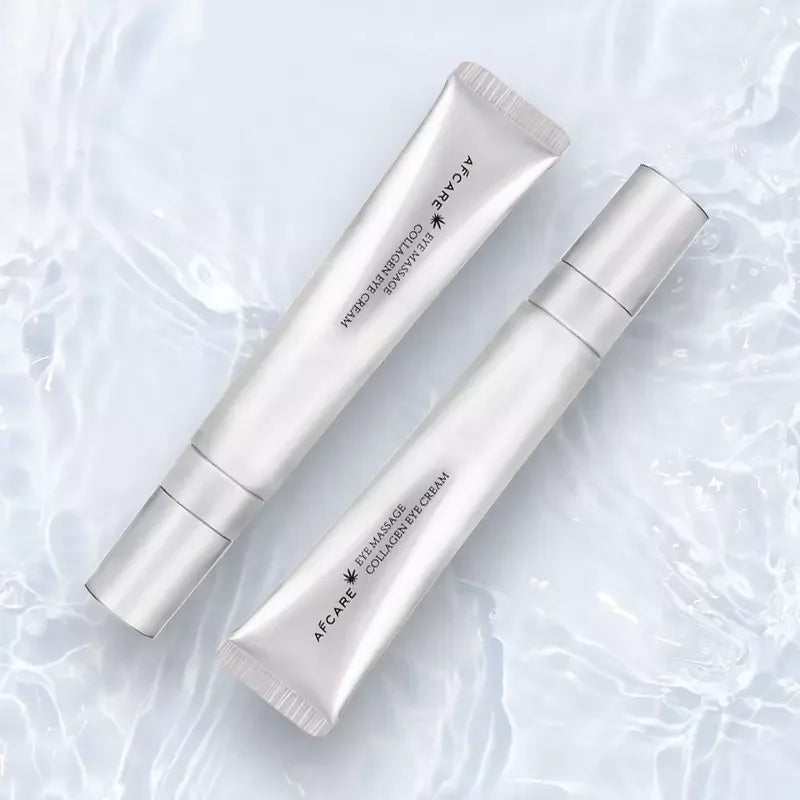Natural Vitamin C and Collagen Eye Cream for Women - Sulfate-Free Anti-Wrinkle Under Eye Moisturizer to Reduce Dark Circles and Puffiness