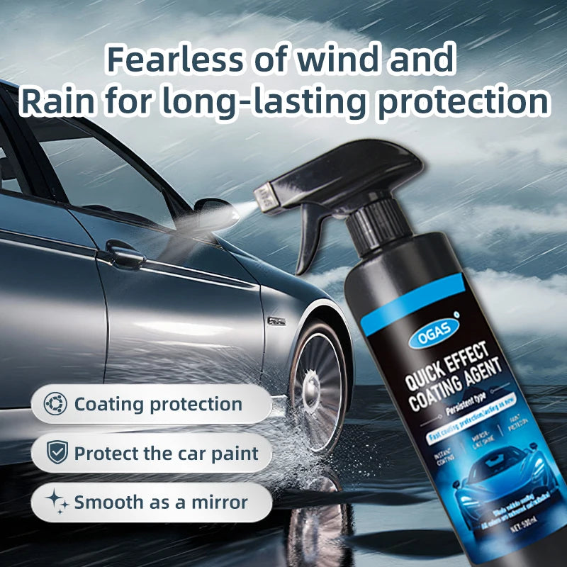 High-Gloss Nano Ceramic Coating for Car Body Restoration Protection Slippery Paint Surface Repair Treatment Car Care Product