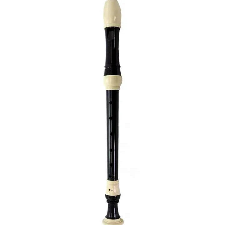 Removable Soprano 8-Hole Recorder German/British Style for Beginners with Cleaning Rod – Portable School Musical Instrument