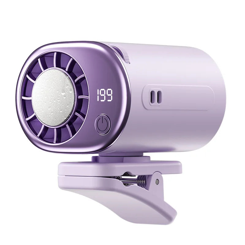 Multifunctional Clip on Cooling Fan USB Rechargeable  Quiet Portable Fan for Outdoor Desktop Umbrella
