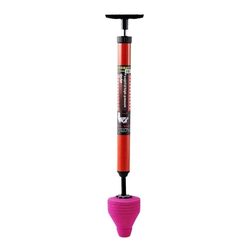 Optimized Product Title High Pressure Air Plunger for Toilet and Drain Unclogging - Manual Heavy Duty Plastic Plumbing Tool for Bathroom Sewer and Sink Pipes