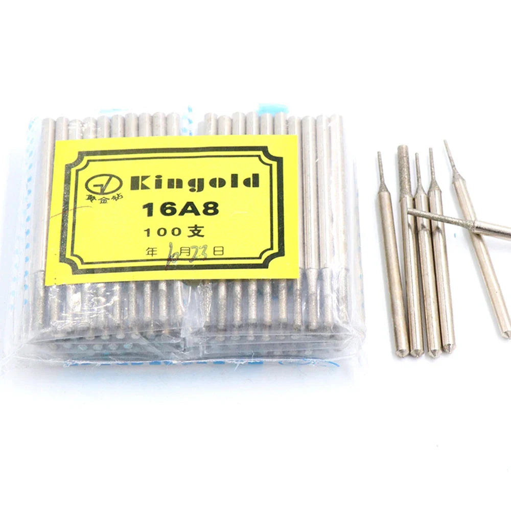 Diamond Tipper Drill Bits (0.4-1.8mm) for drilling gemstones