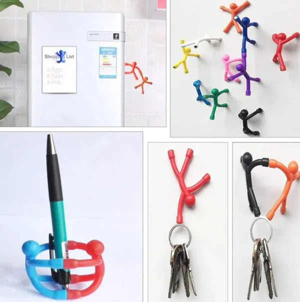 Colorful Magnetic Block Toys for Kids - Safe Plastic and Rare Earth Magnet Building Set for Family Education and Creative Imagination