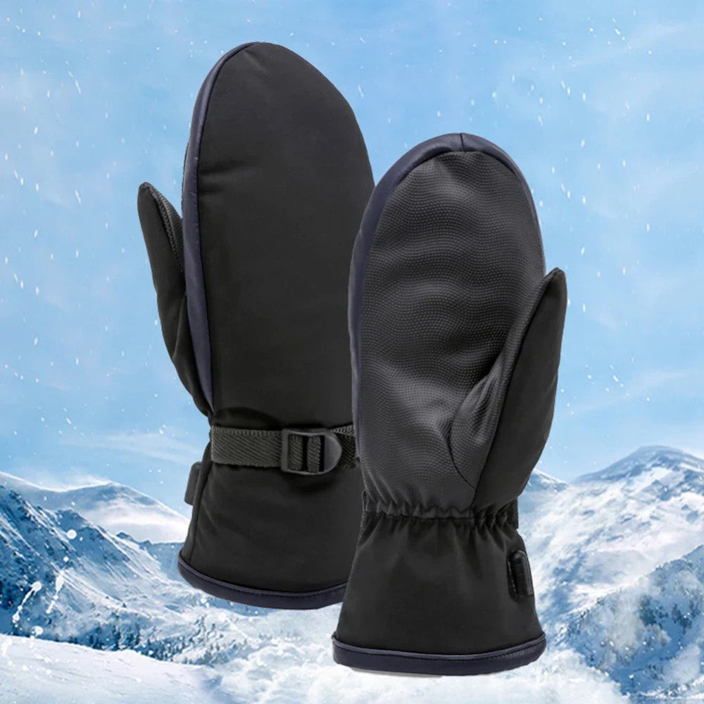 USB Heated Waterproof Winter Ski Hiking Gloves