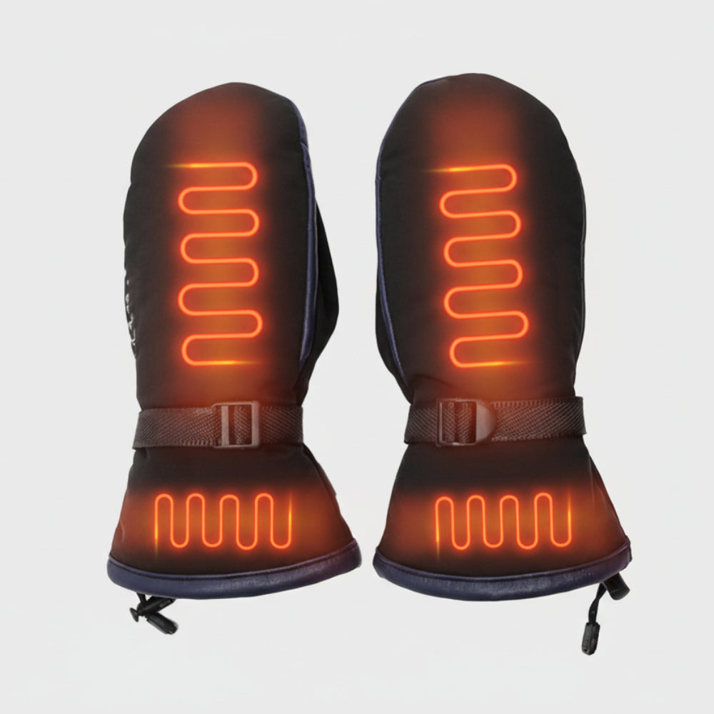 USB Heated Waterproof Winter Ski Hiking Gloves