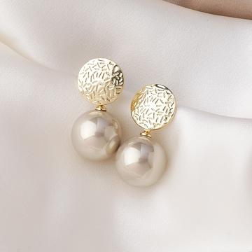 Ava Pearl Drop Earrings