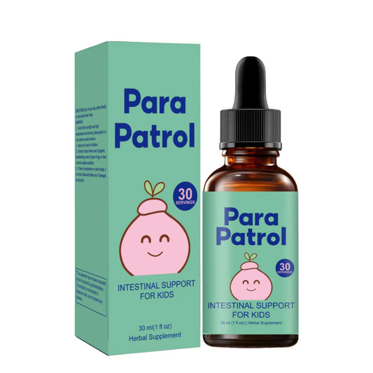 Children's Digestive Support Liquid Drops - Herbal Intestinal Health Supplement for Kids - Safe and Mild Formula for Healthy Digestion - 30ml