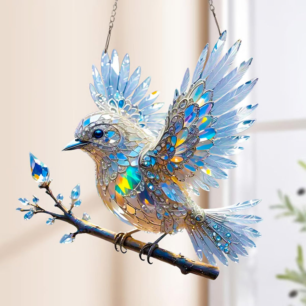 Home Decor Bird Hanging Indoor Outdoor Display