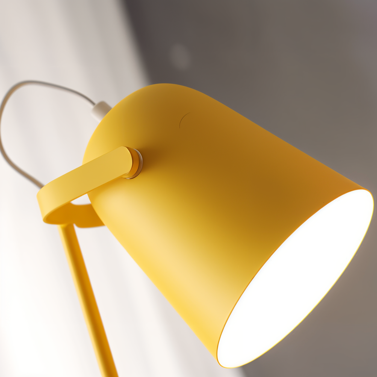 Adjustable Nordic Table Lamp – Stylish Desk Light with Rotating Head