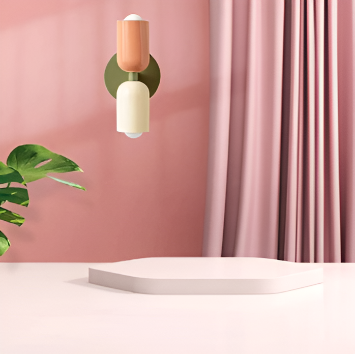 Cordless Colorful Retro LED Table Lamp – USB Rechargeable