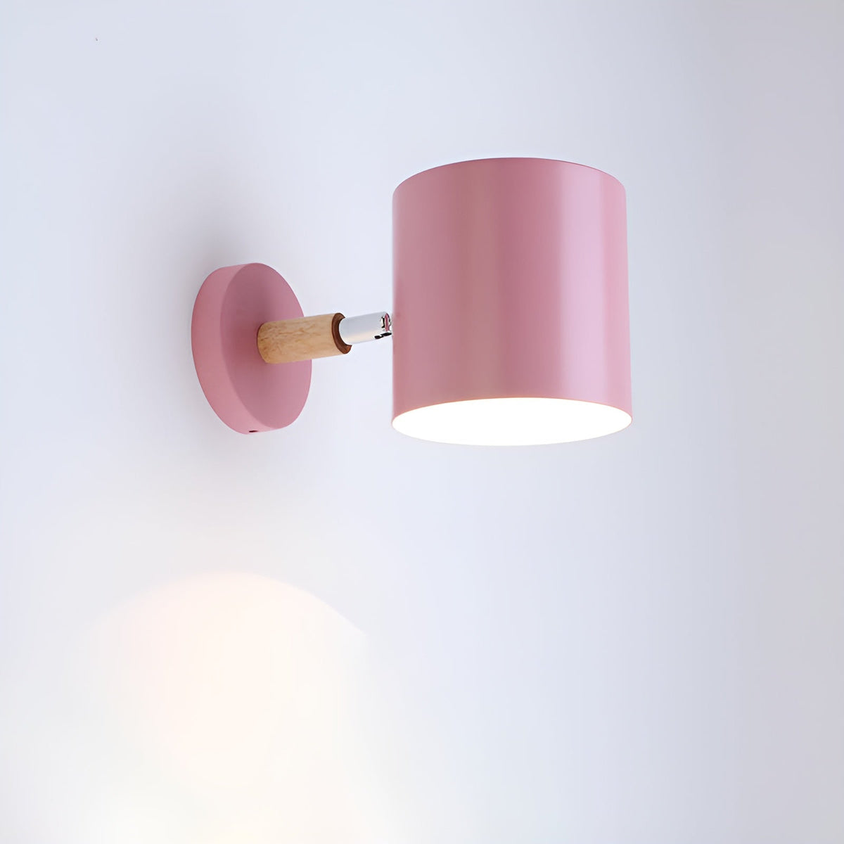 Adjustable Wall Lamp with Scandinavian Pastel Design