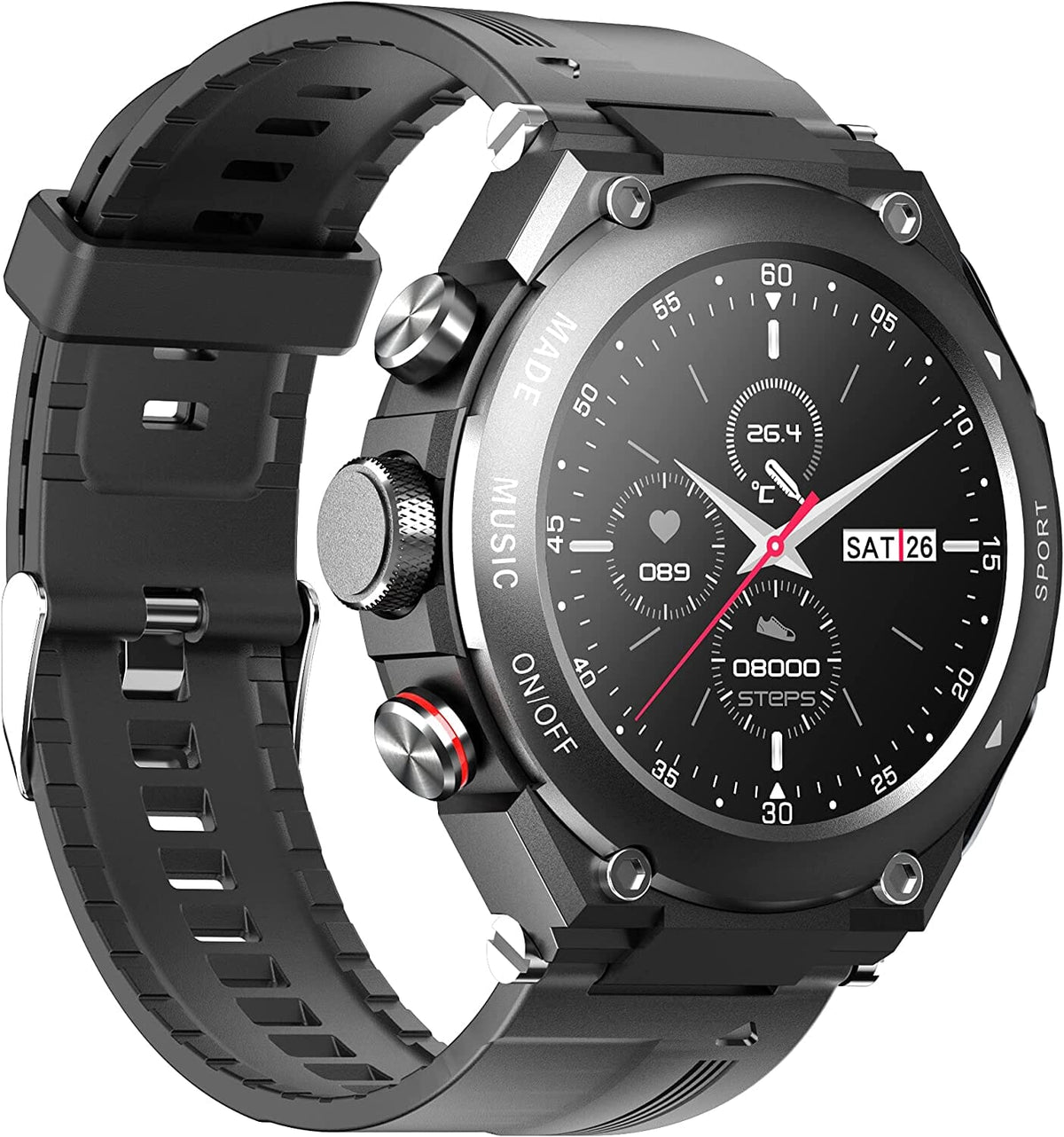 TrailBlazer™ Pro Smartwatch w/ Earbuds
