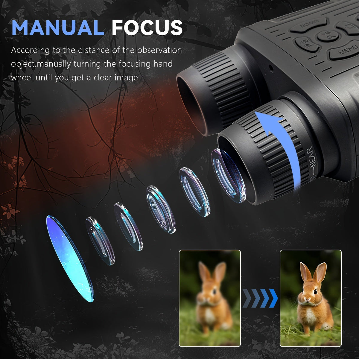 Hunting Gear Night Vision Binoculars