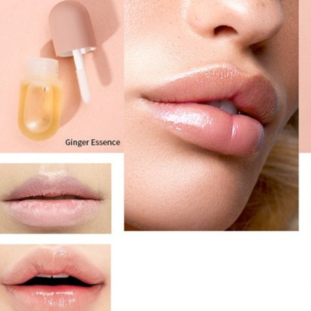 Lip Gloss Hydrating Plumper Duo Day Night Moisturizing Serum Set