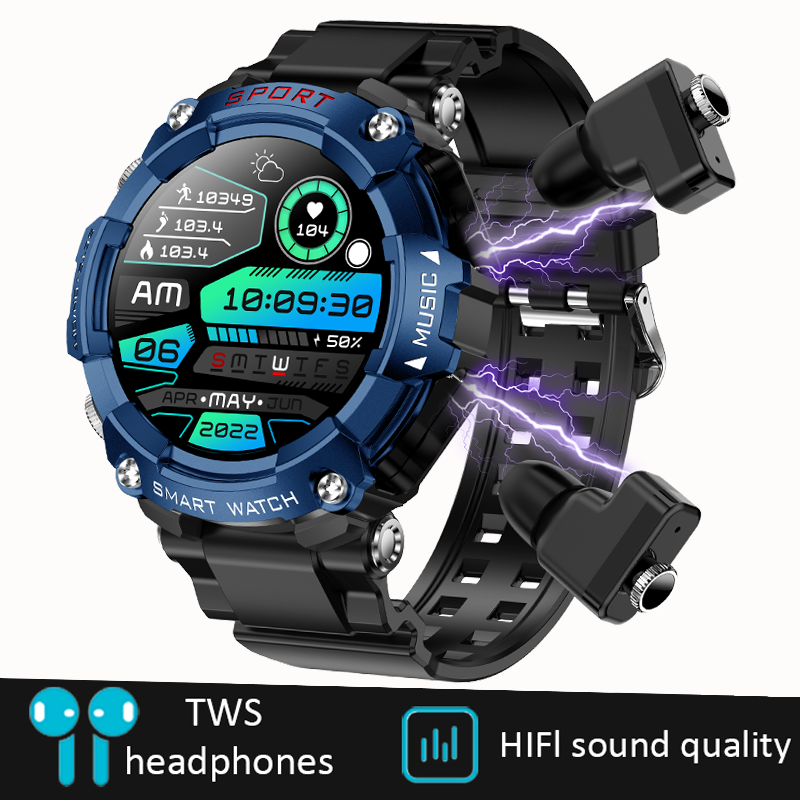 Sport Pro Smartwatch w/ Earbuds