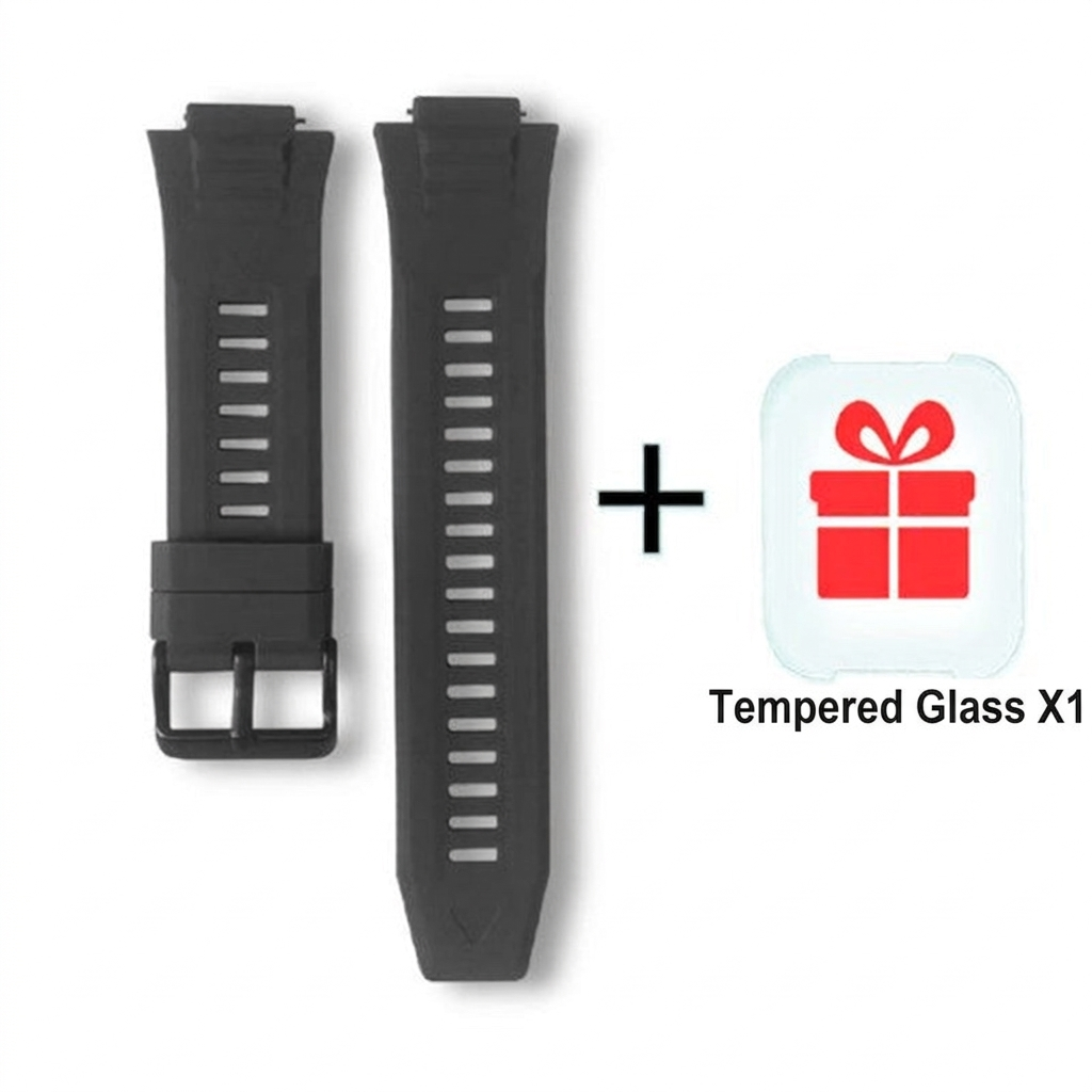 Military Smartwatch for Men - Waterproof IP68 Rugged Fitness Tracker with Bluetooth Calling, Heart Rate Monitor and 110 Sports Modes