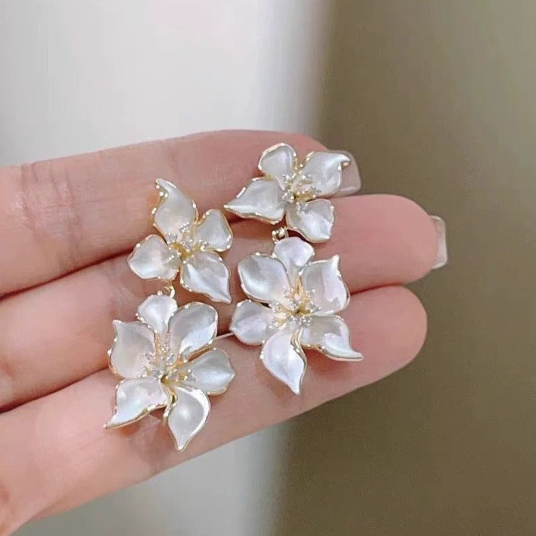 Flower Dangle Earrings